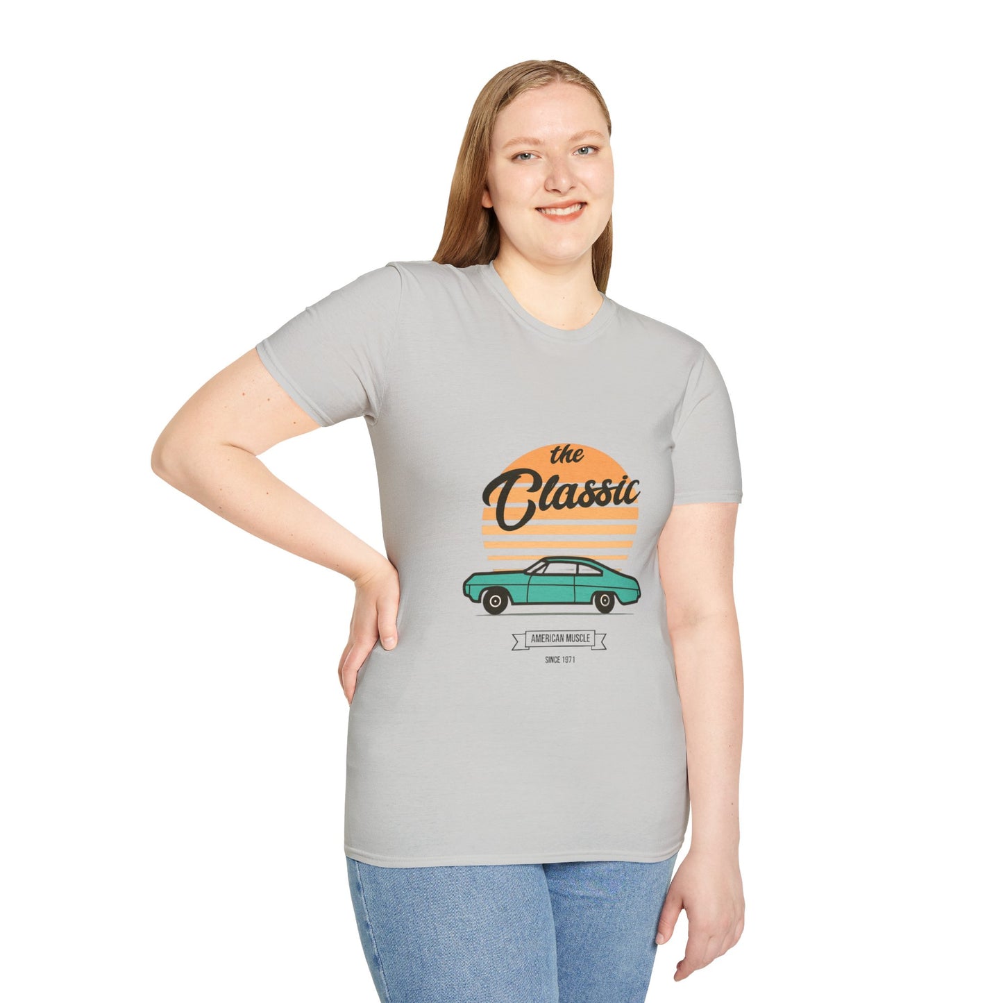 "Rev up that Classic Car" Retro Tee