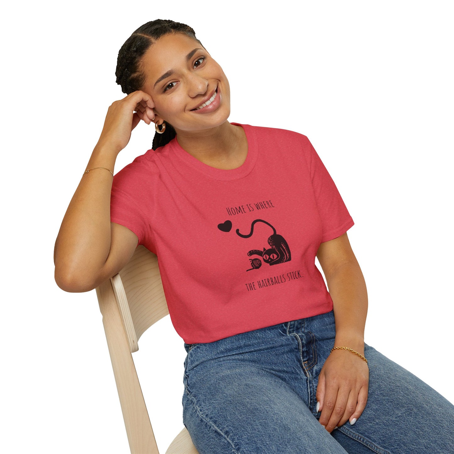 "For The Love of Hairballs" Softstyle T-Shirt