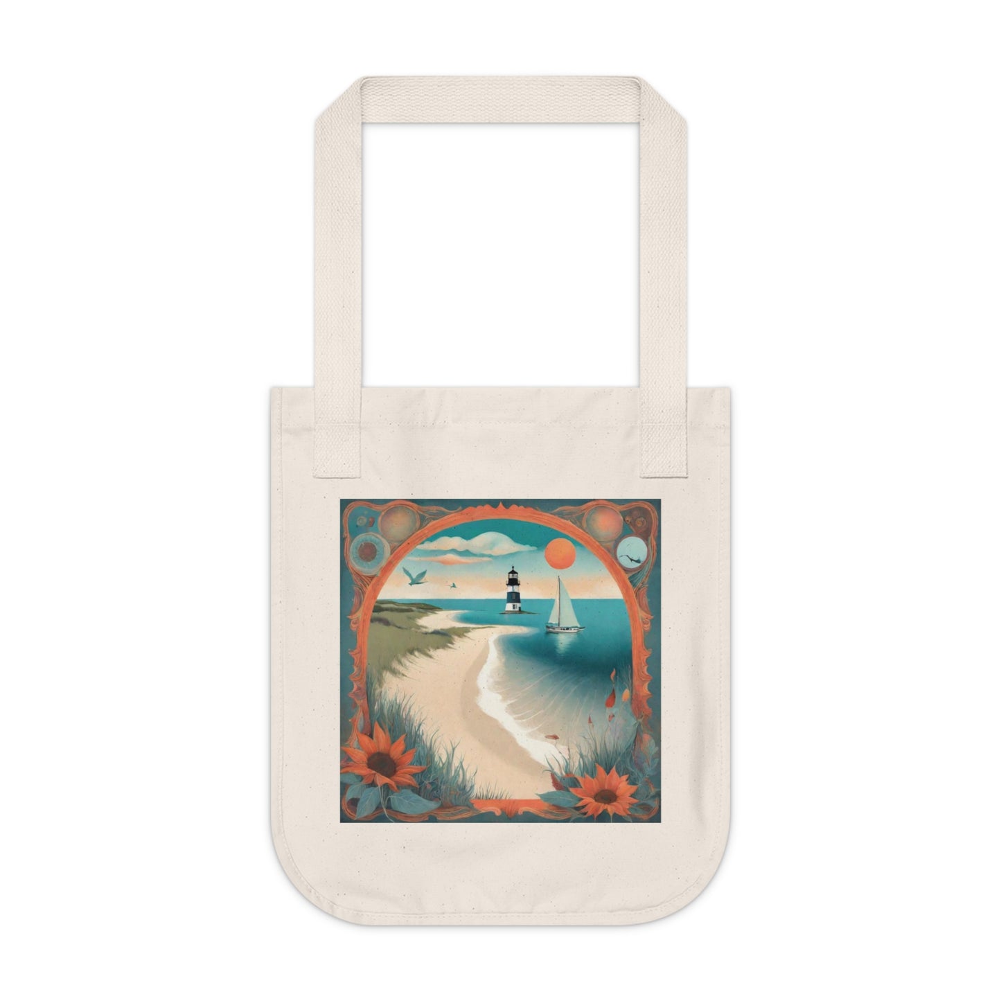 "Tranquil Fantasies" Organic Canvas Tote Bag