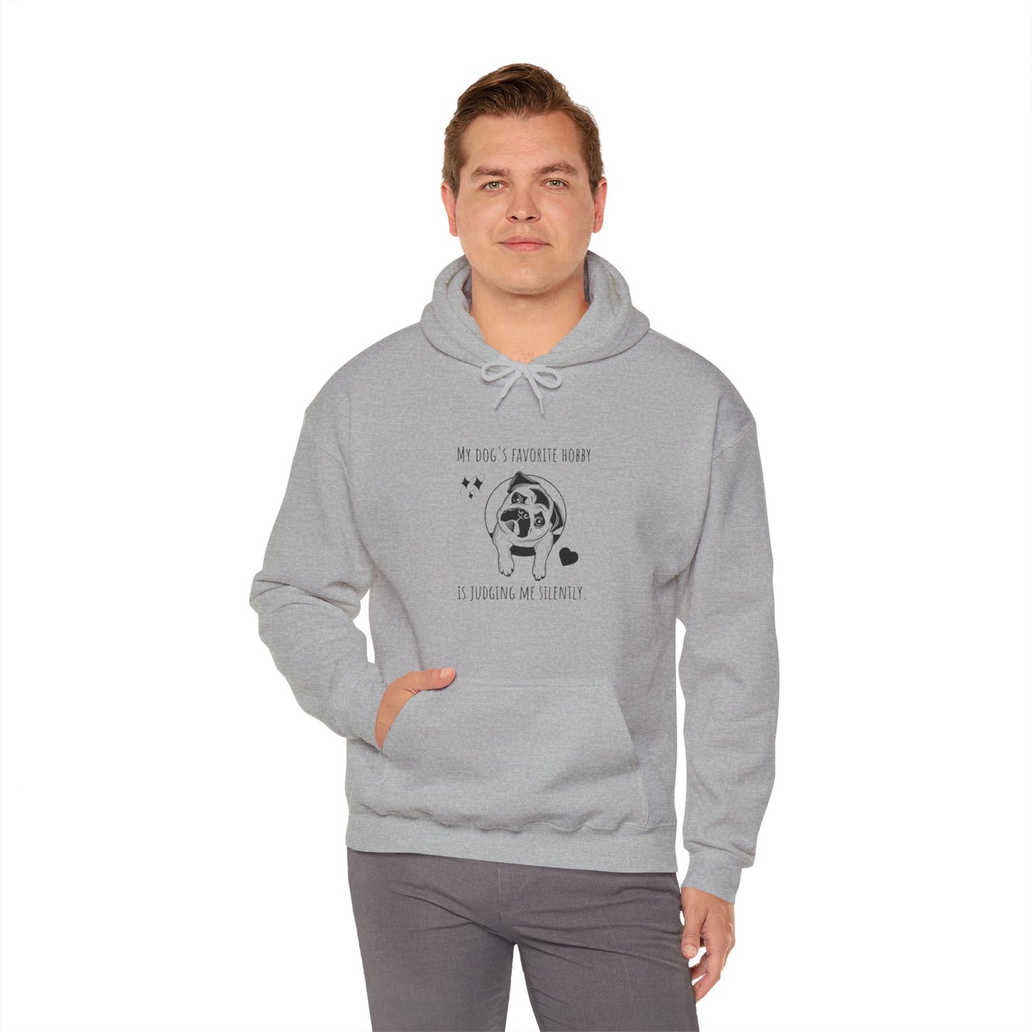 "The Silent Judge" Hooded Sweatshirt