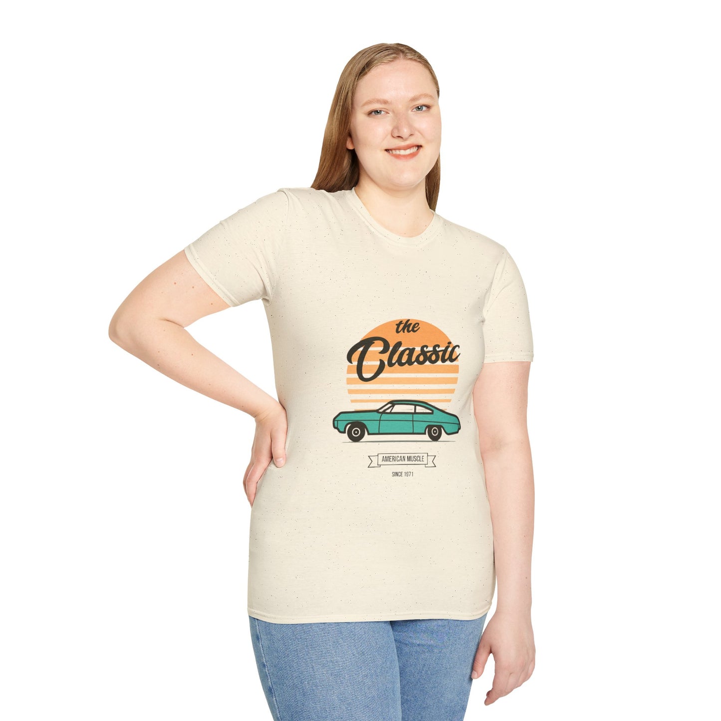 "Rev up that Classic Car" Retro Tee