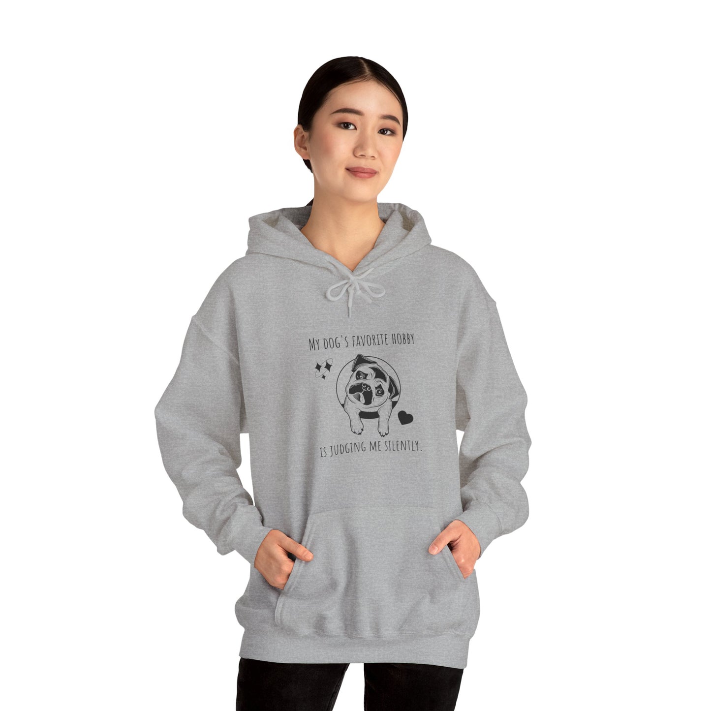 "The Silent Judge" Hooded Sweatshirt