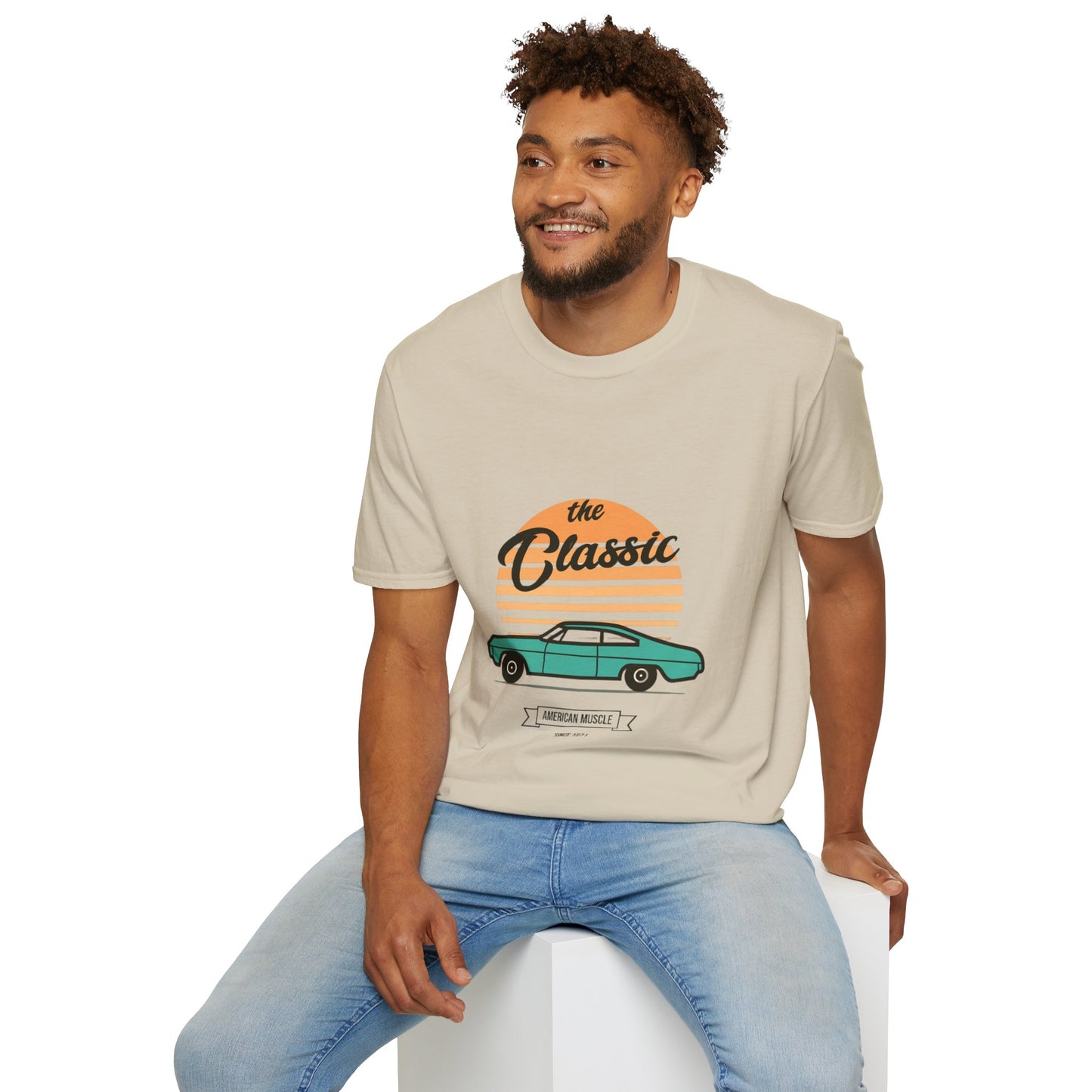 "Rev up that Classic Car" Retro Tee