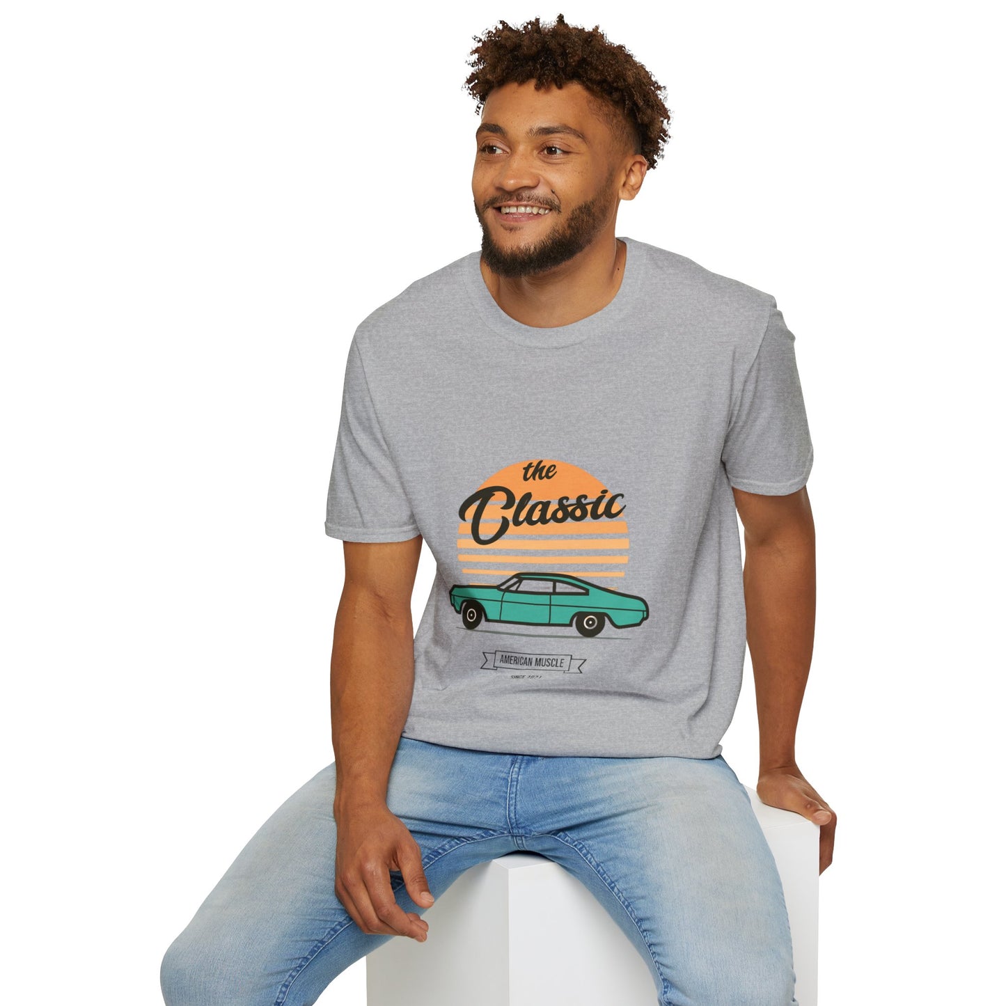 "Rev up that Classic Car" Retro Tee