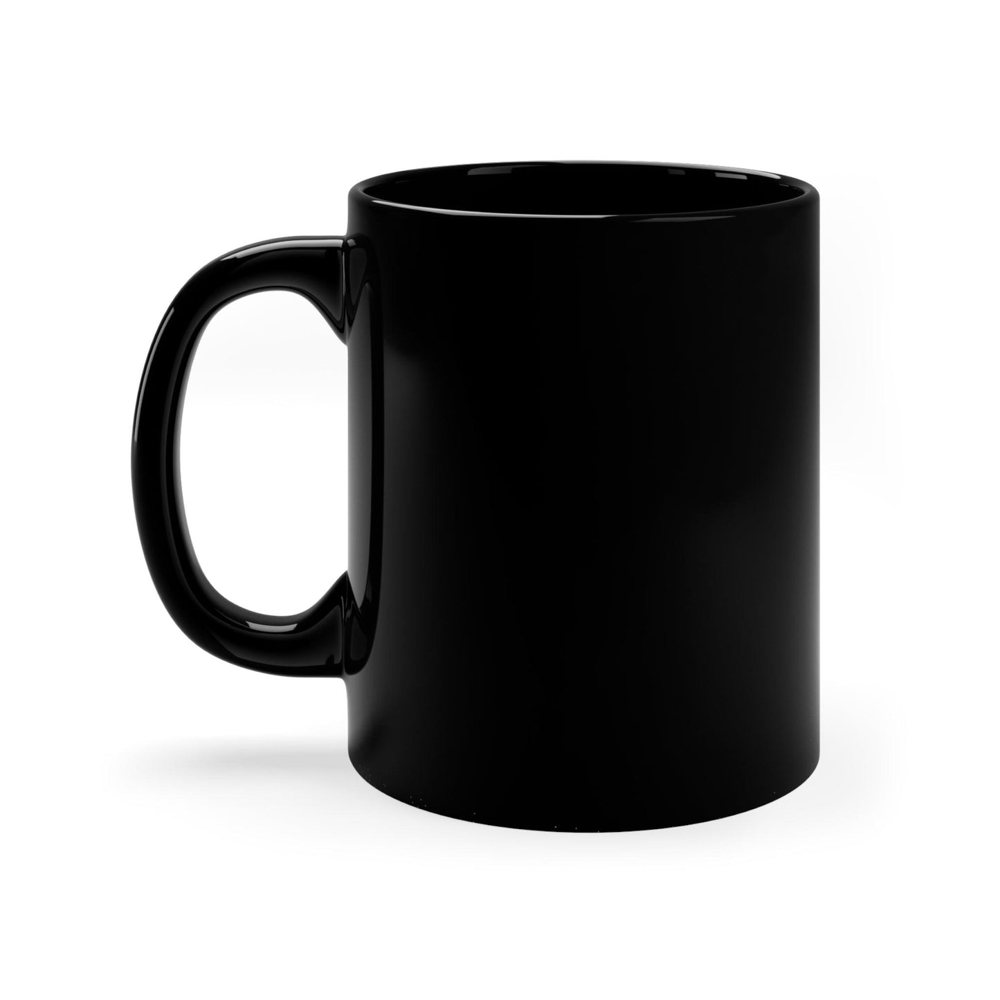 B&W Vintage-Inspired Coffee Mug, 11oz