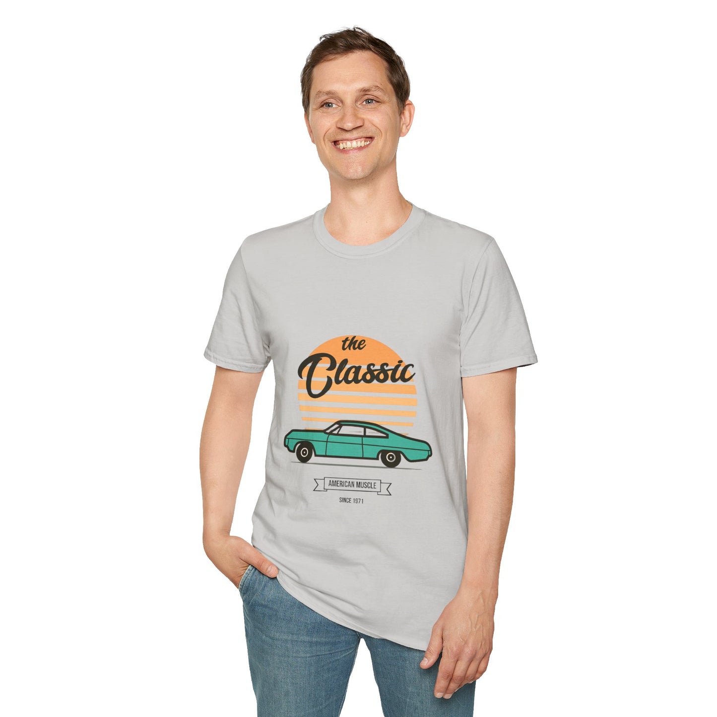 "Rev up that Classic Car" Retro Tee