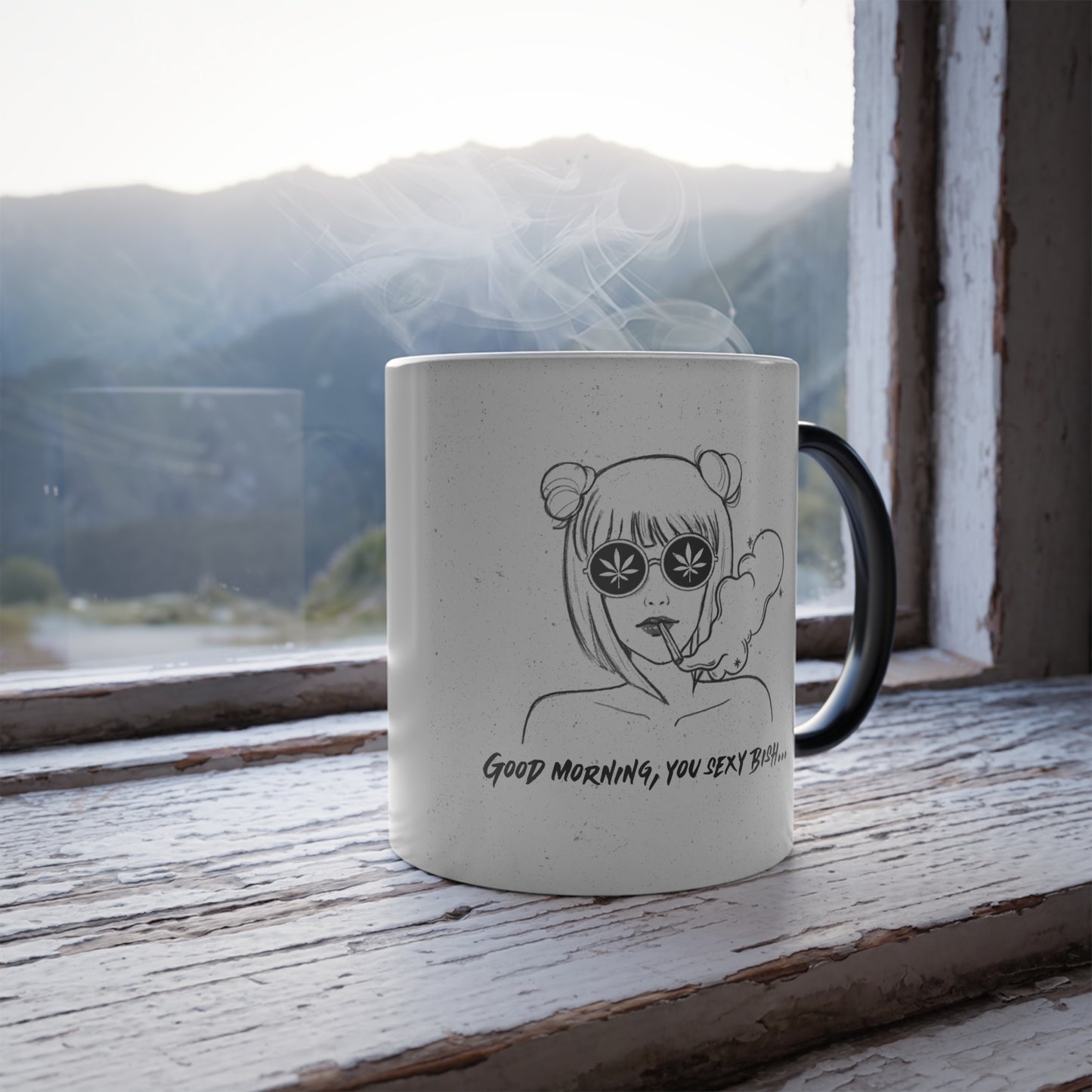 "Good Morning!" Color Morphing Mug, 11oz