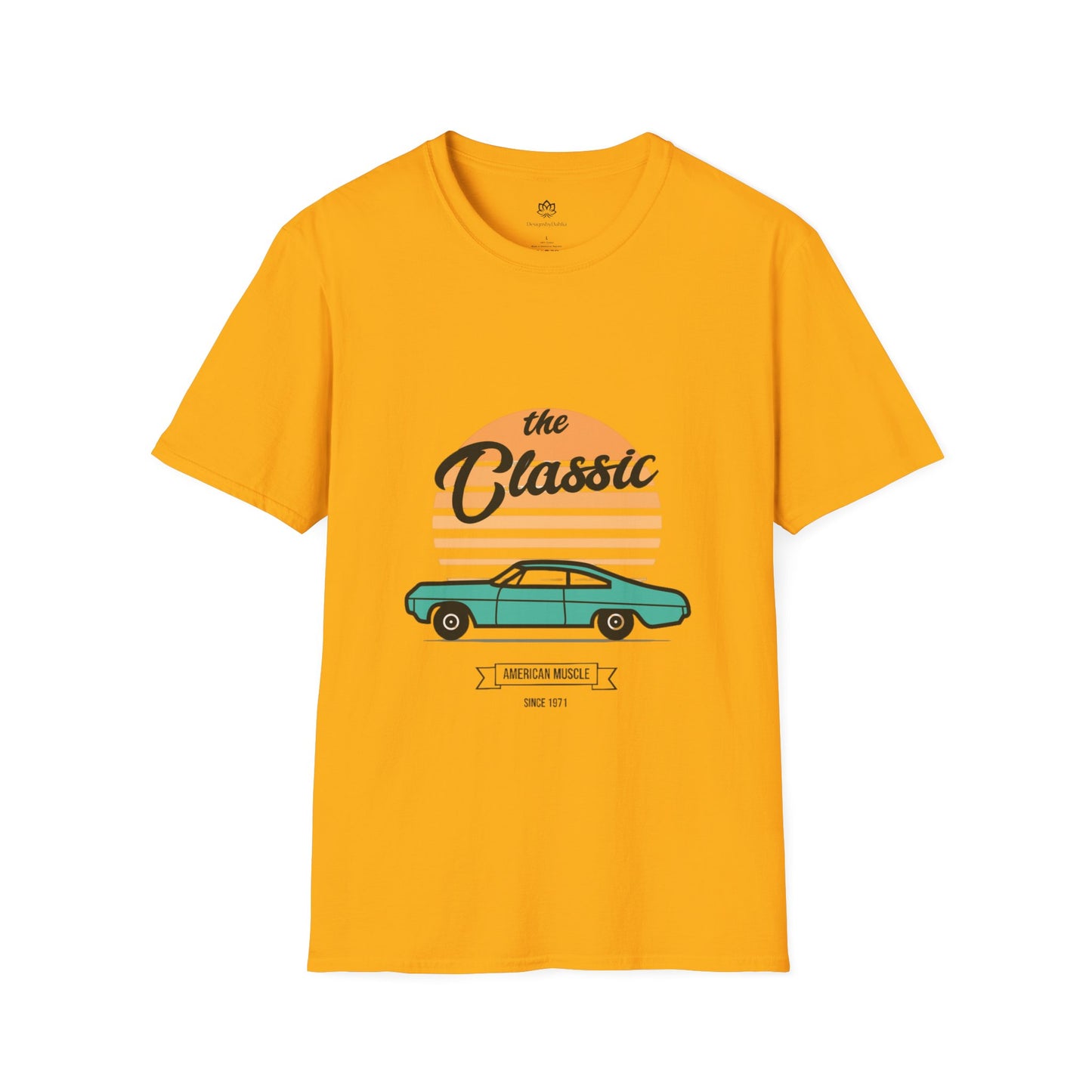 "Rev up that Classic Car" Retro Tee