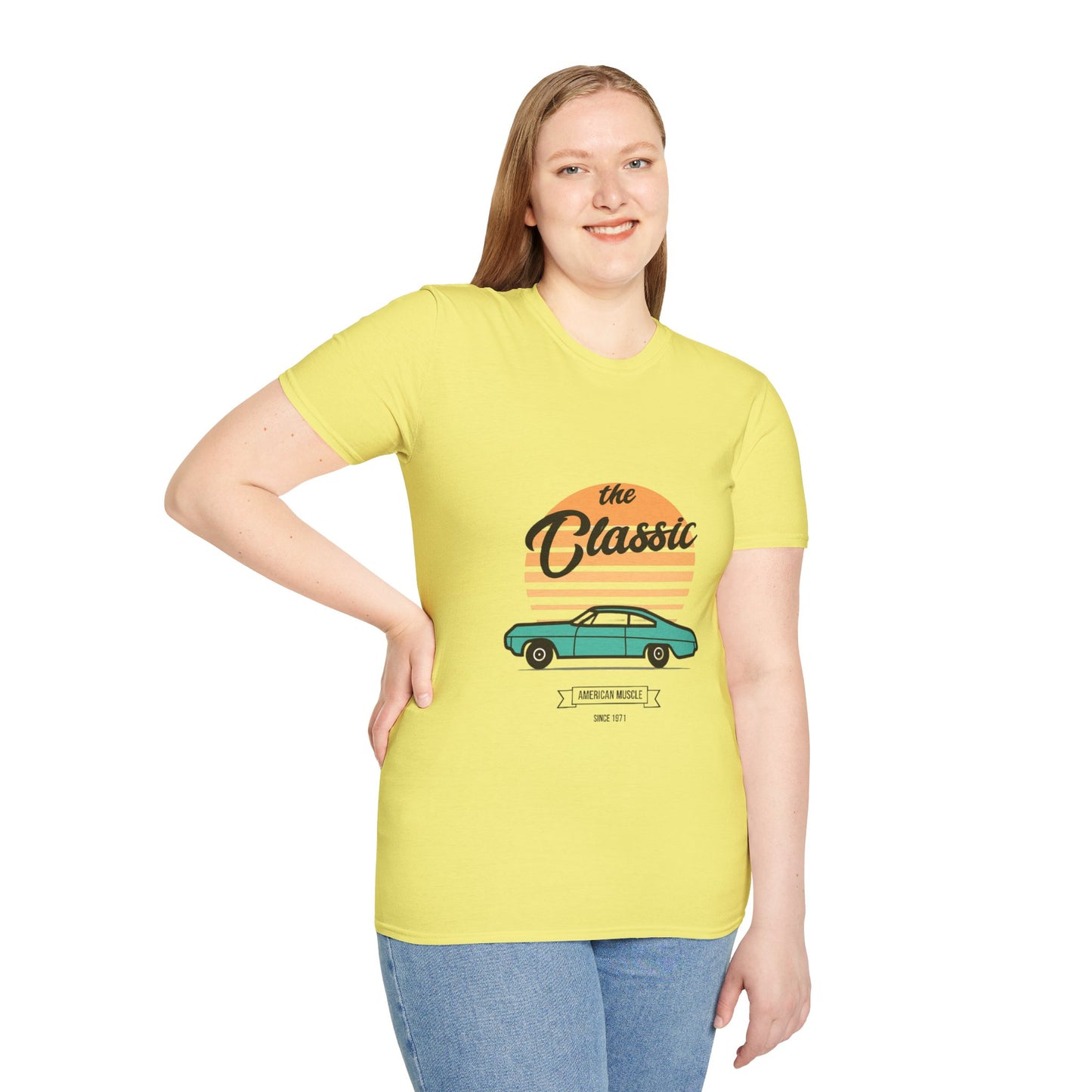 "Rev up that Classic Car" Retro Tee