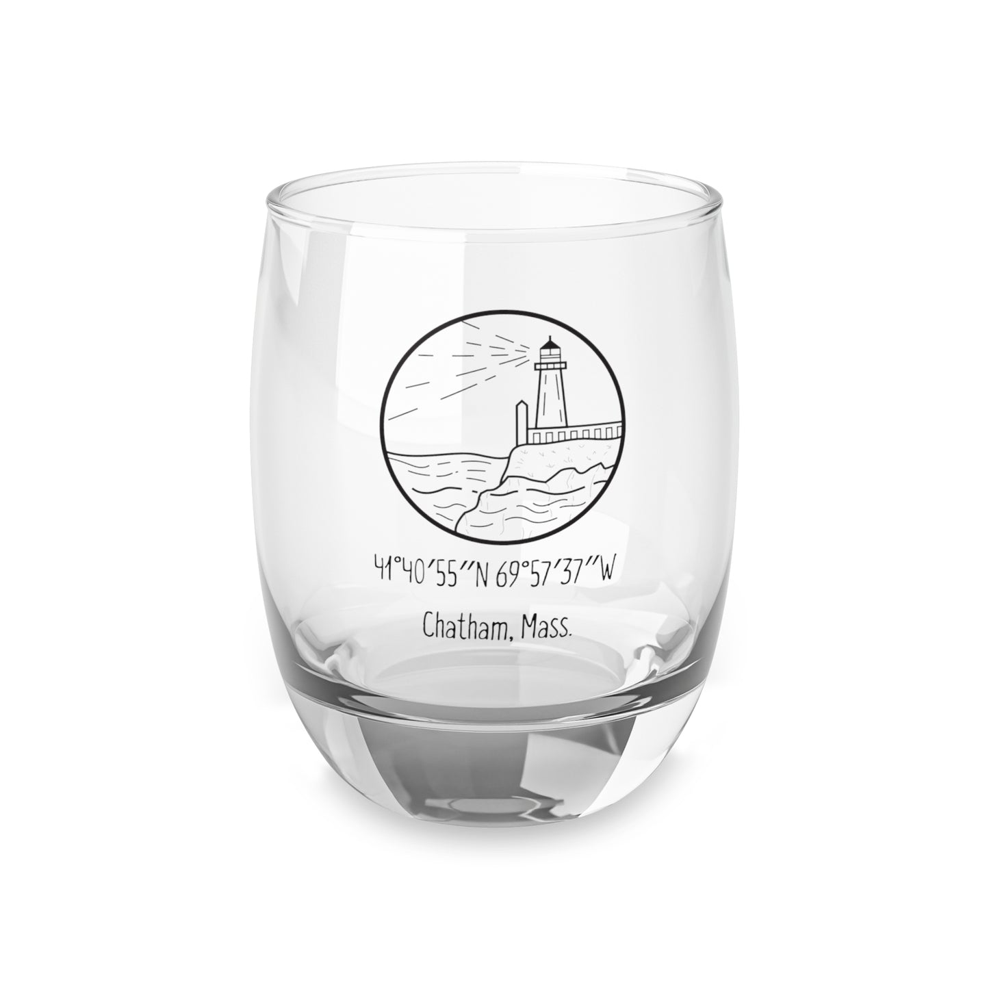 "Chatham Spirits" Whiskey Glass, 6oz.