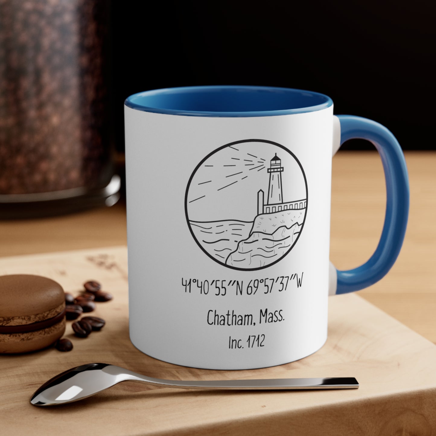 Come Find Me In Chatham! Accent Coffee Mug, 11oz