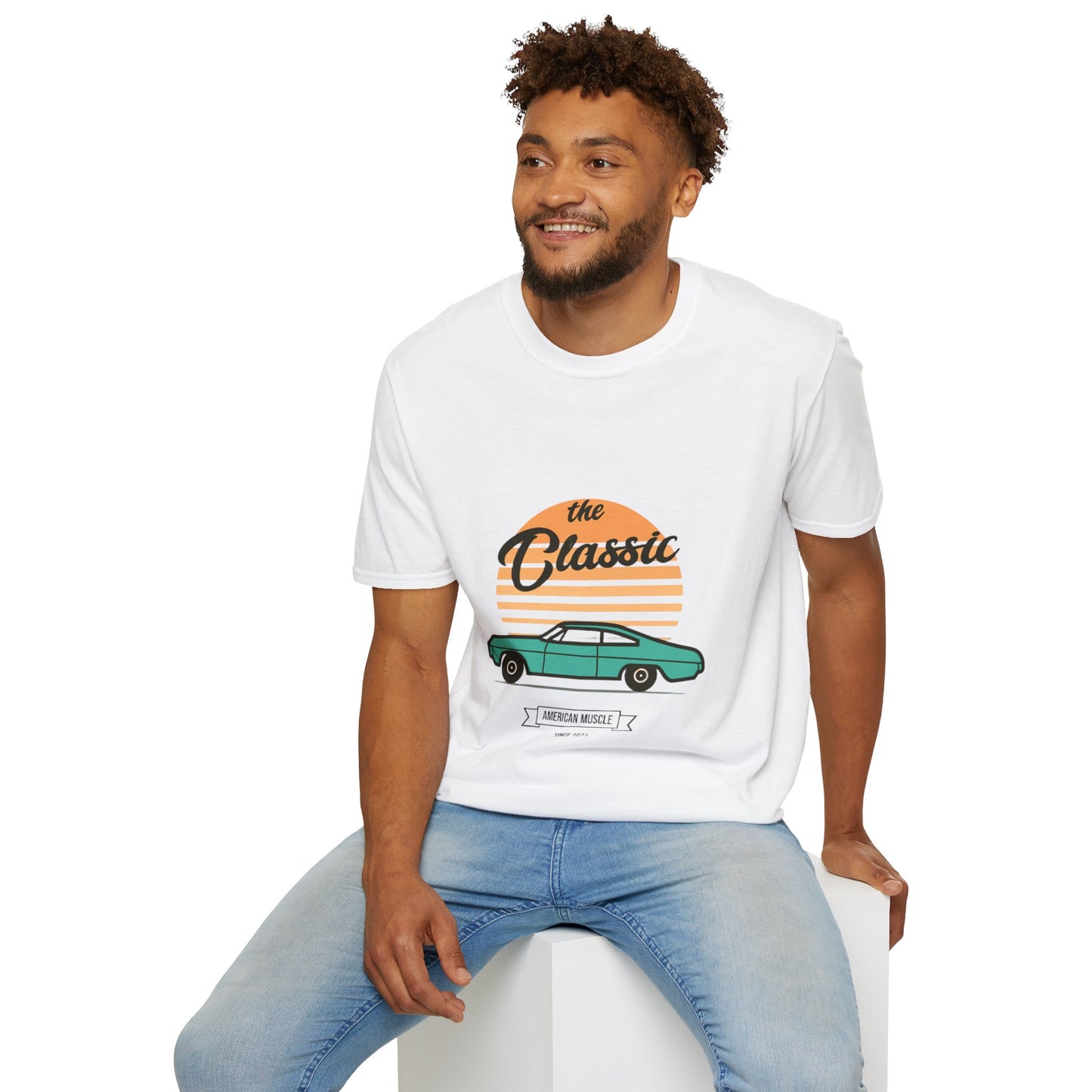 "Rev up that Classic Car" Retro Tee