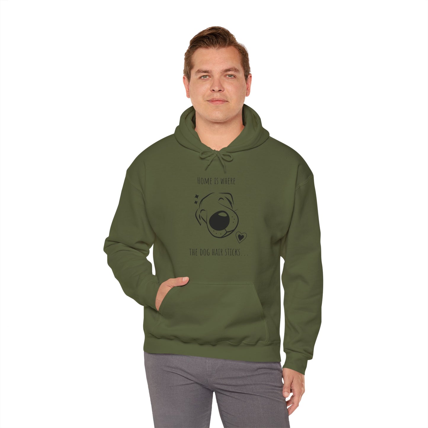 "There's No Place Like Home" Hooded Sweatshirt