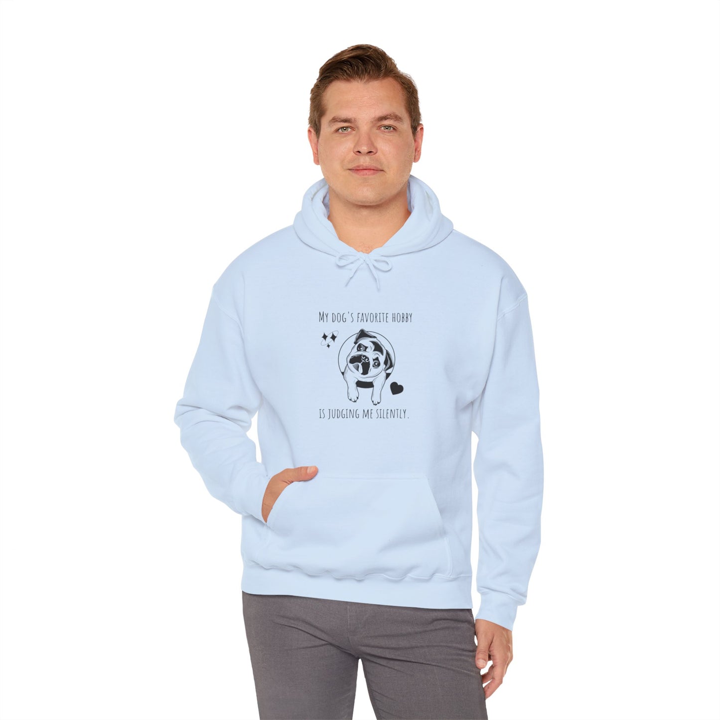 "The Silent Judge" Hooded Sweatshirt