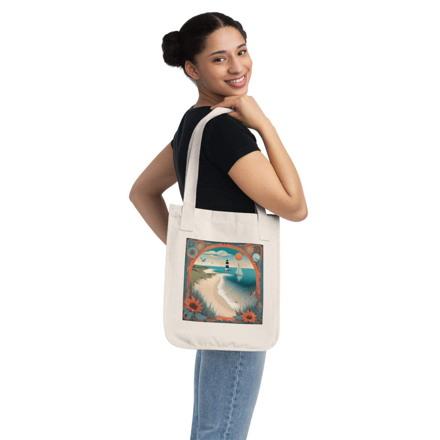 "Tranquil Fantasies" Organic Canvas Tote Bag