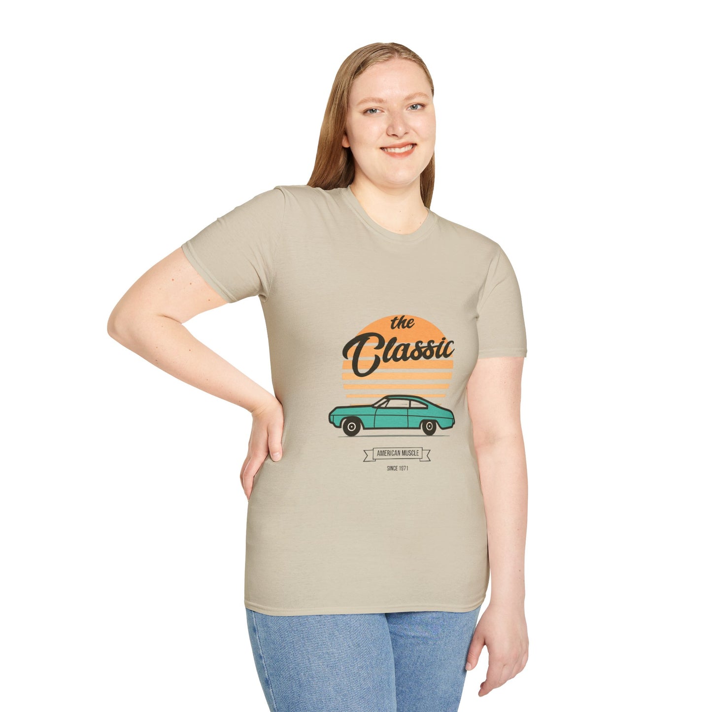 "Rev up that Classic Car" Retro Tee