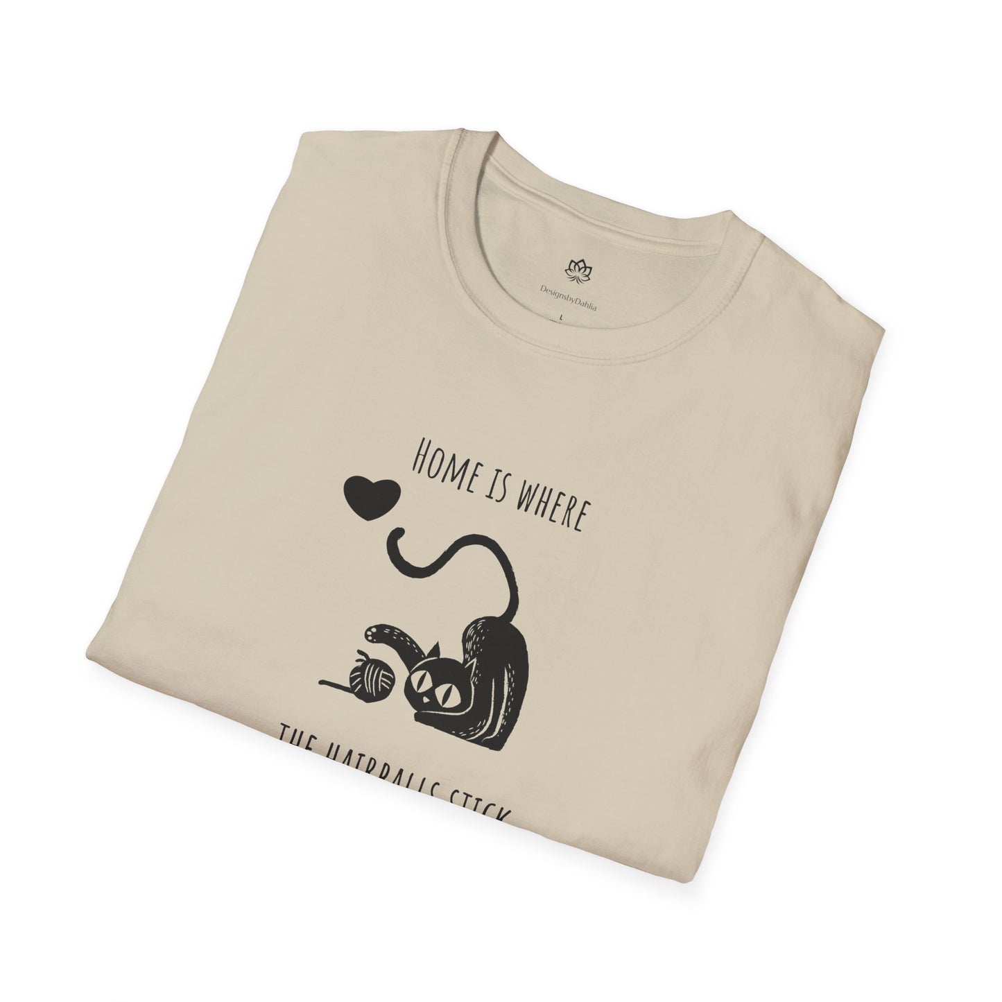 "For The Love of Hairballs" Softstyle T-Shirt