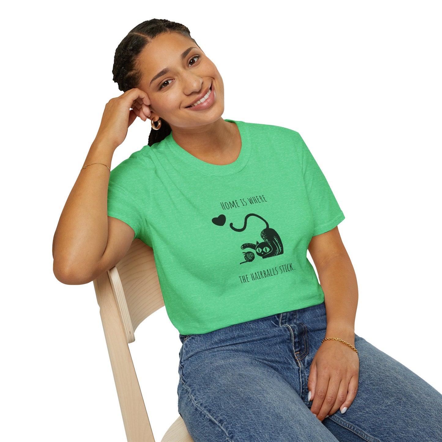 "For The Love of Hairballs" Softstyle T-Shirt