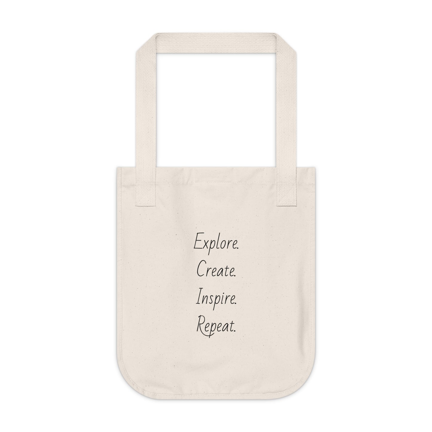 "Tranquil Fantasies" Organic Canvas Tote Bag