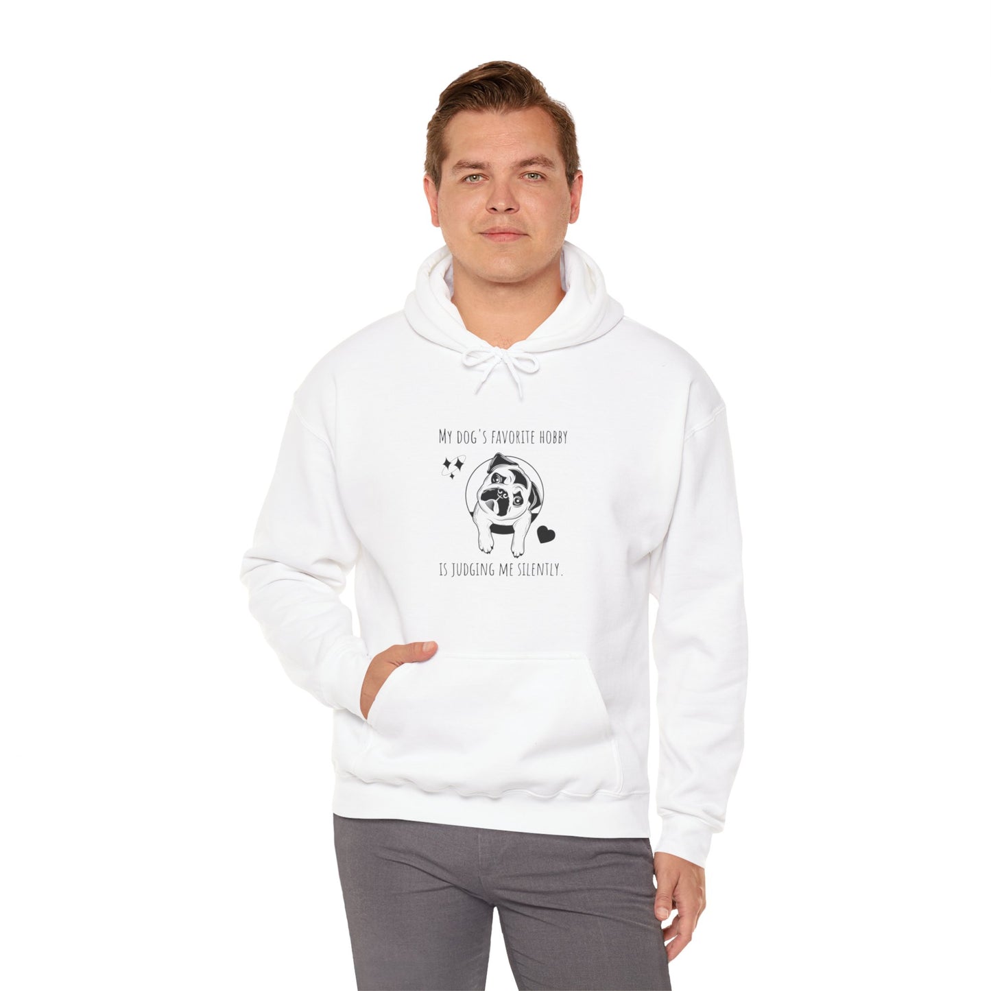 "The Silent Judge" Hooded Sweatshirt