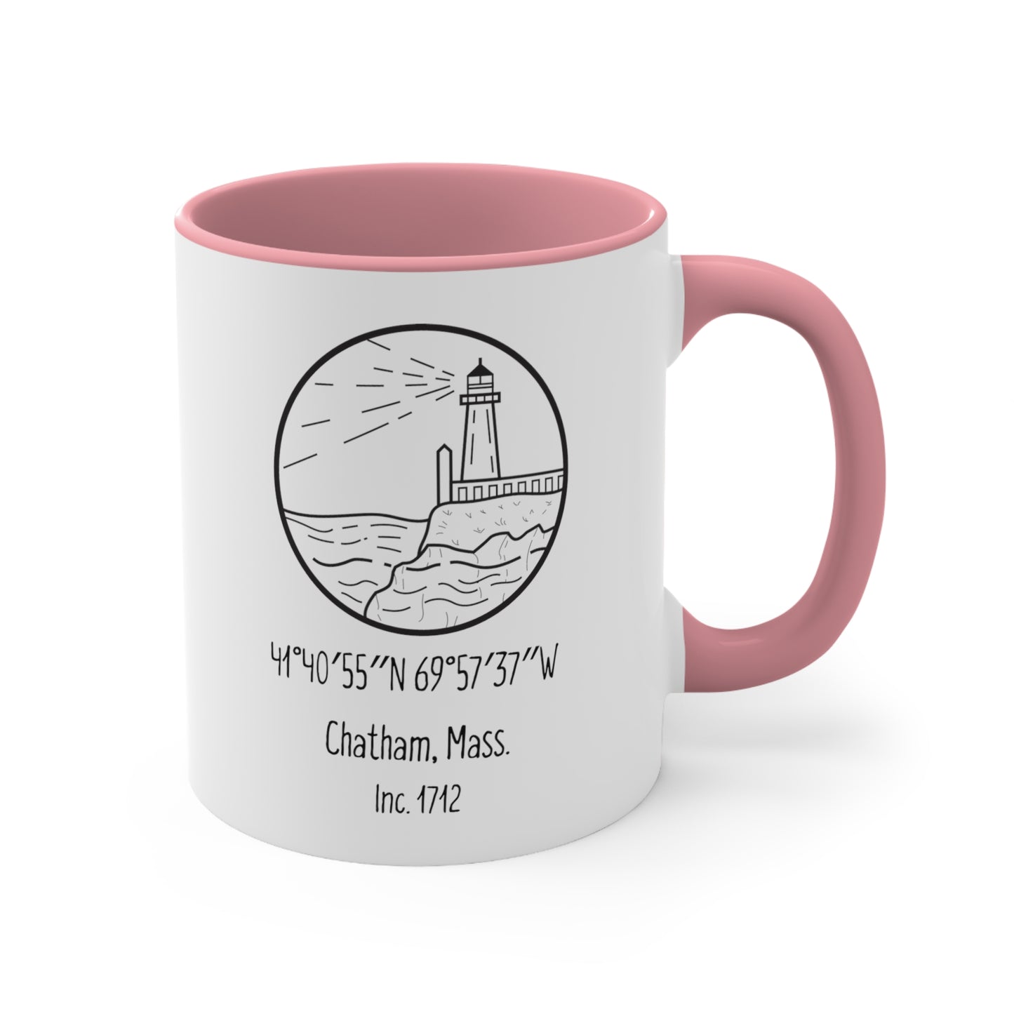 Come Find Me In Chatham! Accent Coffee Mug, 11oz