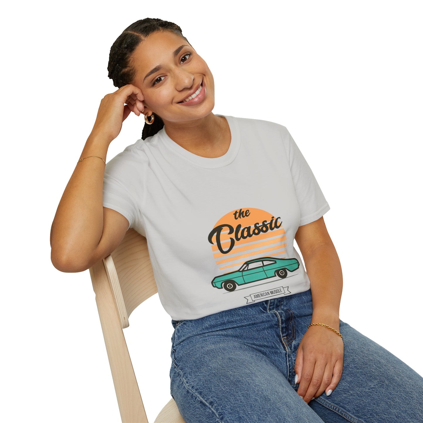 "Rev up that Classic Car" Retro Tee