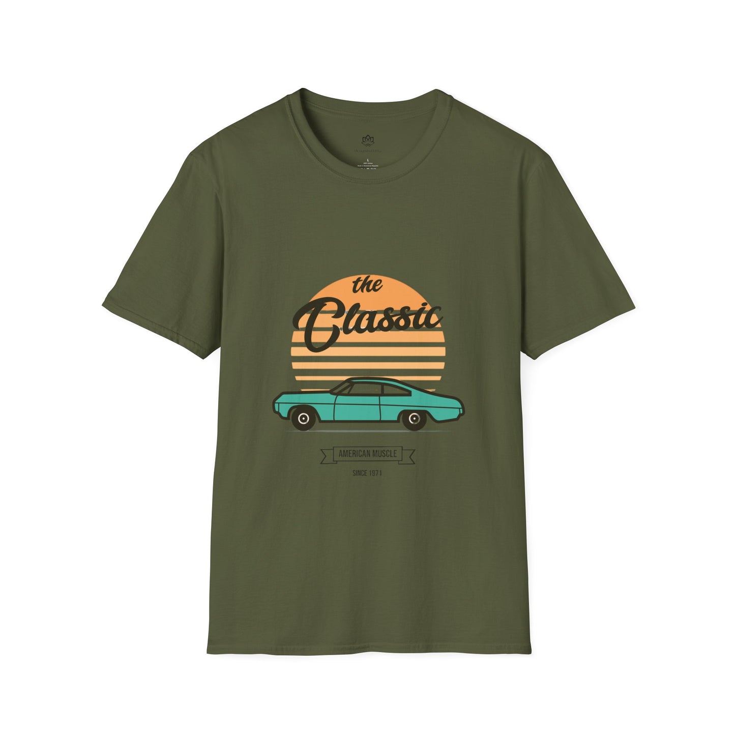 "Rev up that Classic Car" Retro Tee