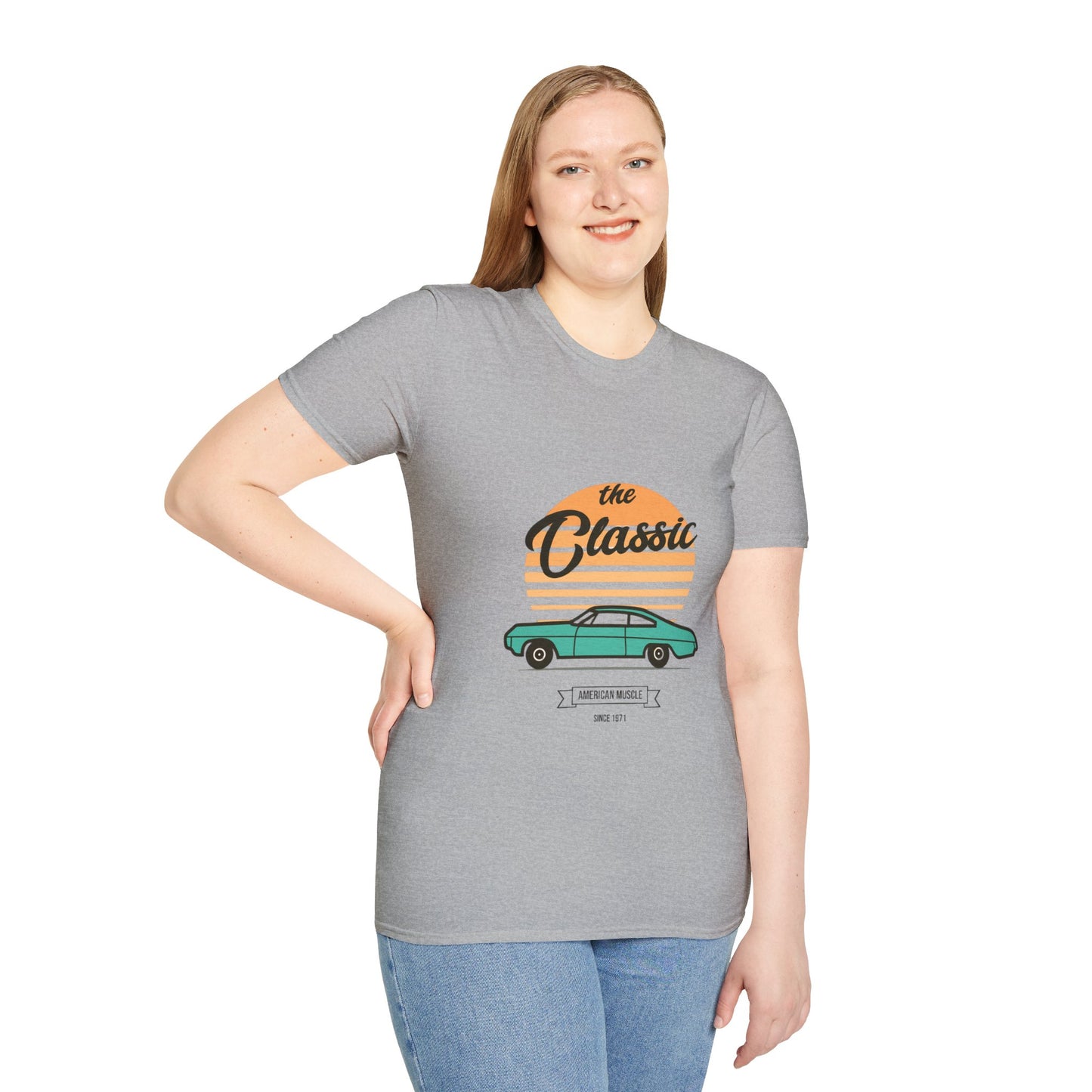 "Rev up that Classic Car" Retro Tee