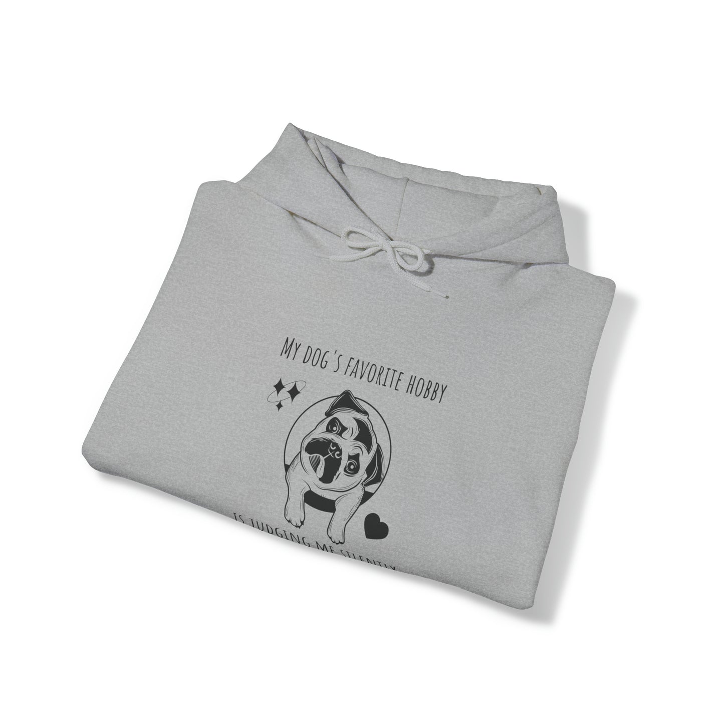 "The Silent Judge" Hooded Sweatshirt