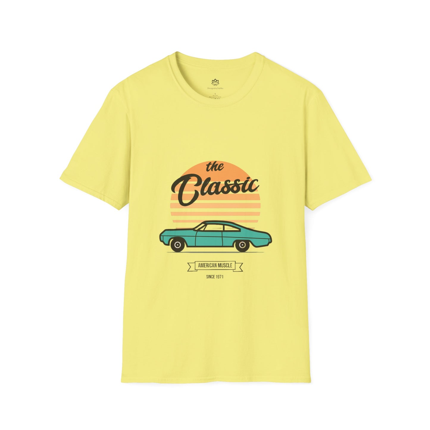 "Rev up that Classic Car" Retro Tee