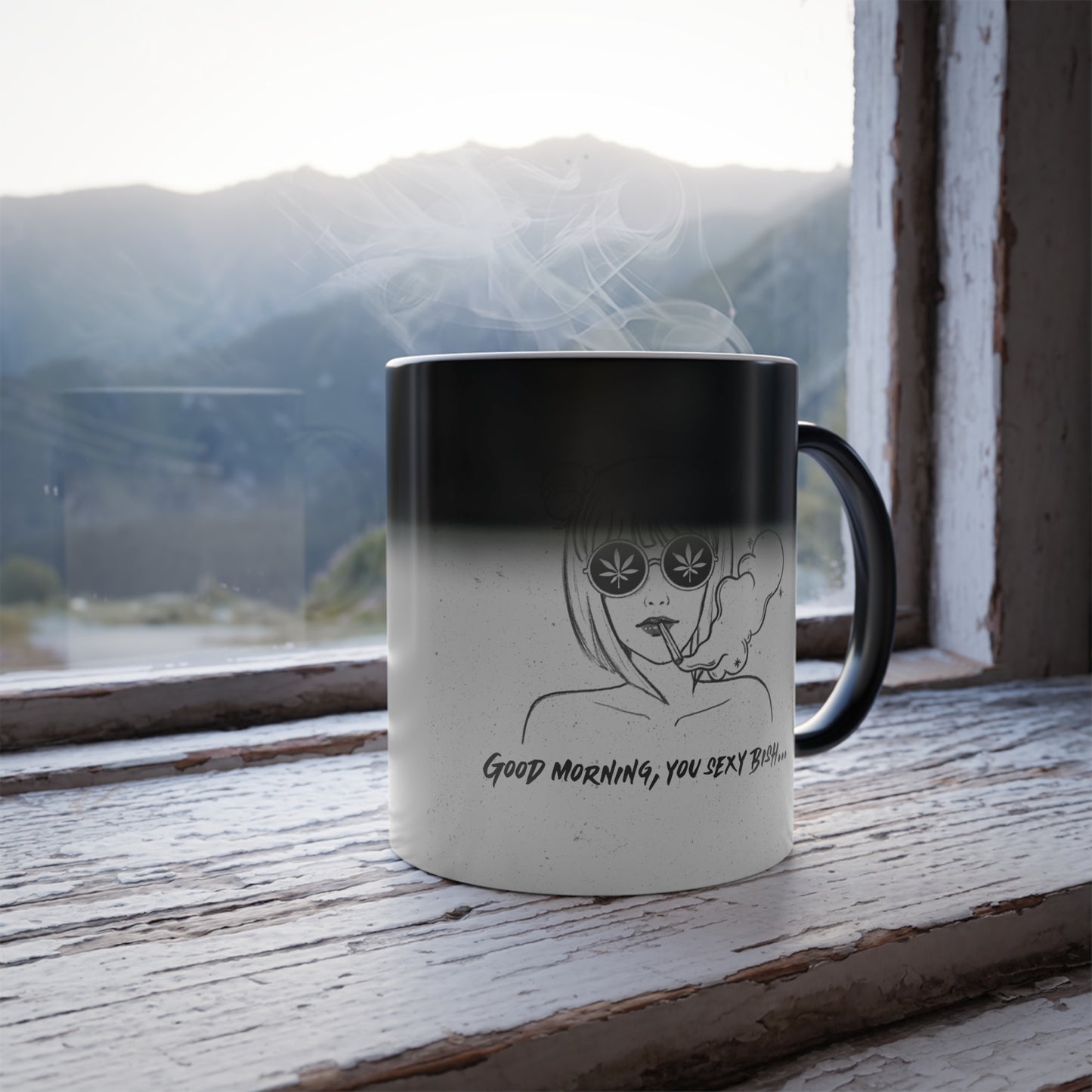 "Good Morning!" Color Morphing Mug, 11oz