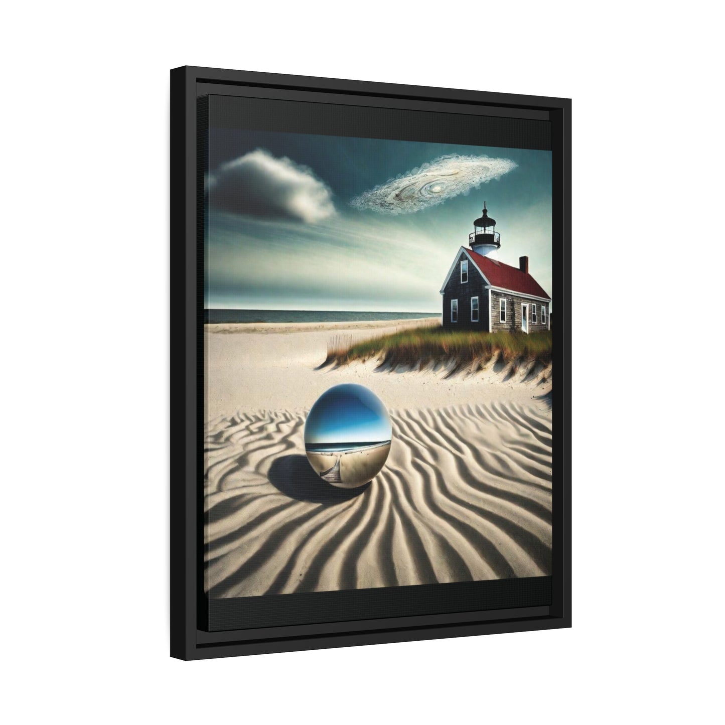 "Enchantment by the Cape"  Matte Canvas, Black Frame, 16 x 20 (Vertical)