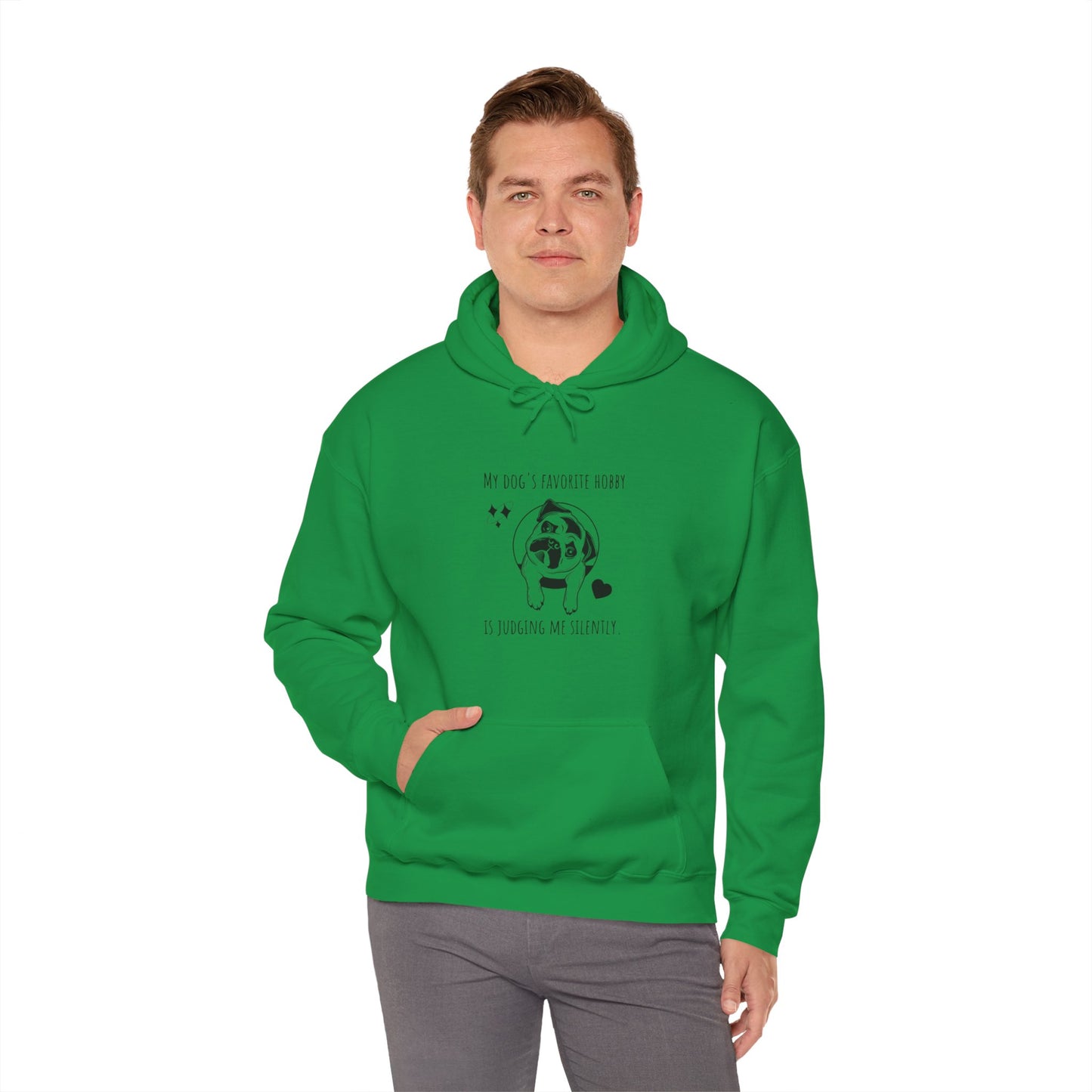 "The Silent Judge" Hooded Sweatshirt