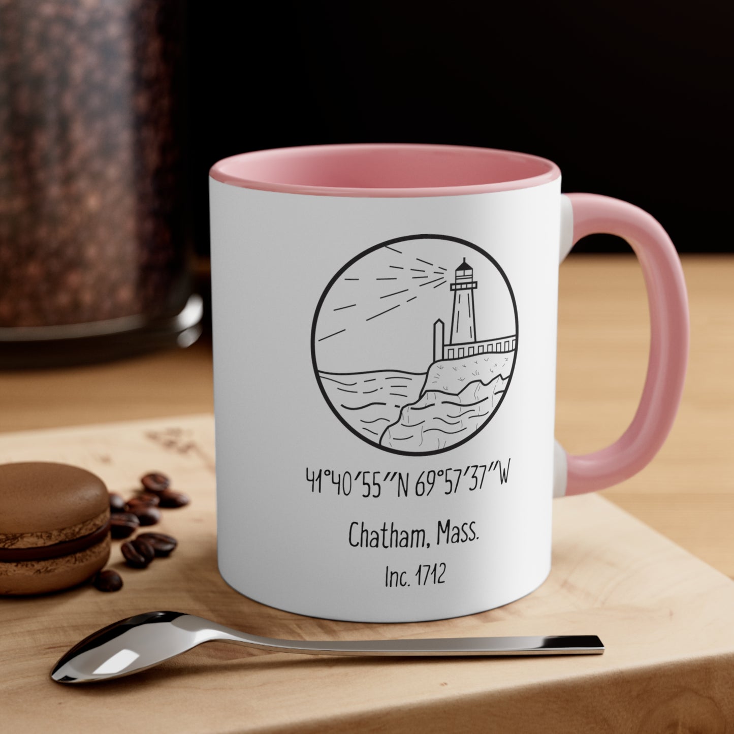 Come Find Me In Chatham! Accent Coffee Mug, 11oz