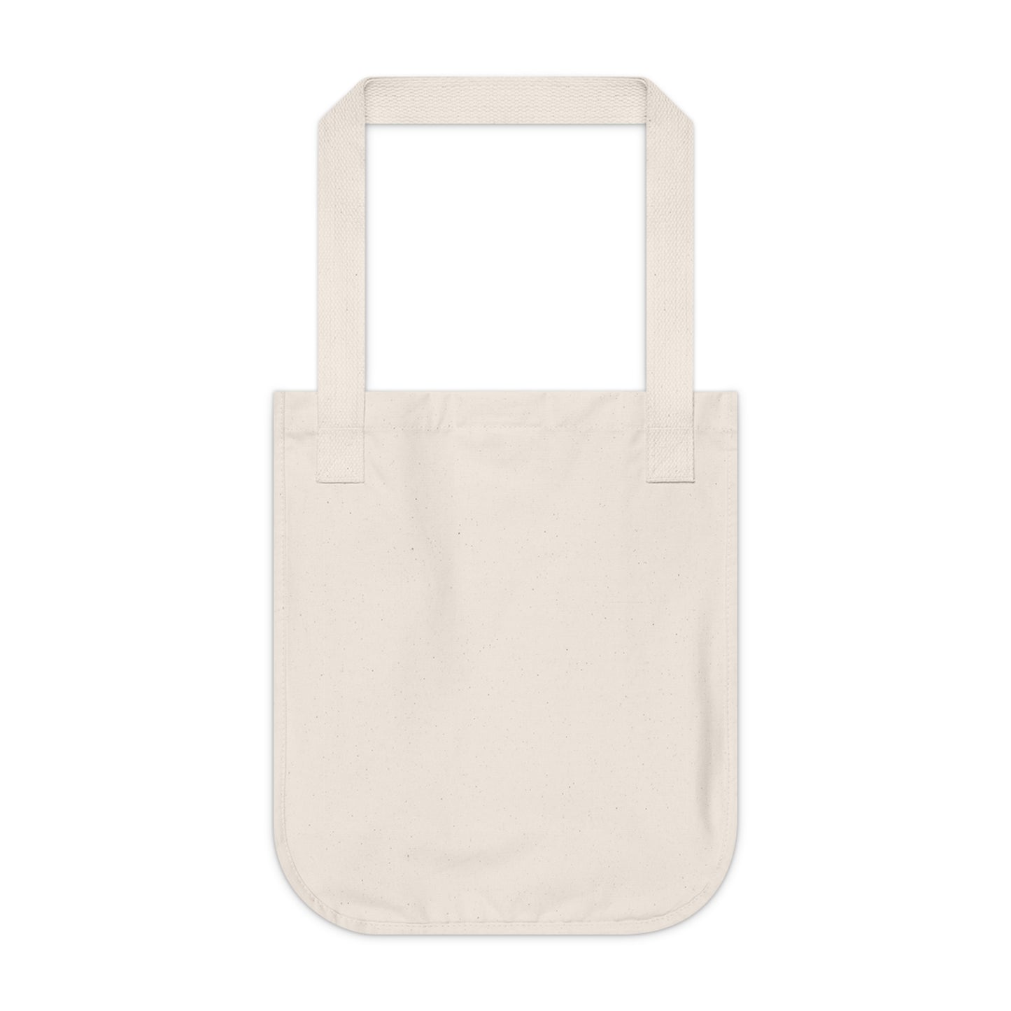 "Blossomed Reflections" Organic Canvas Tote Bag