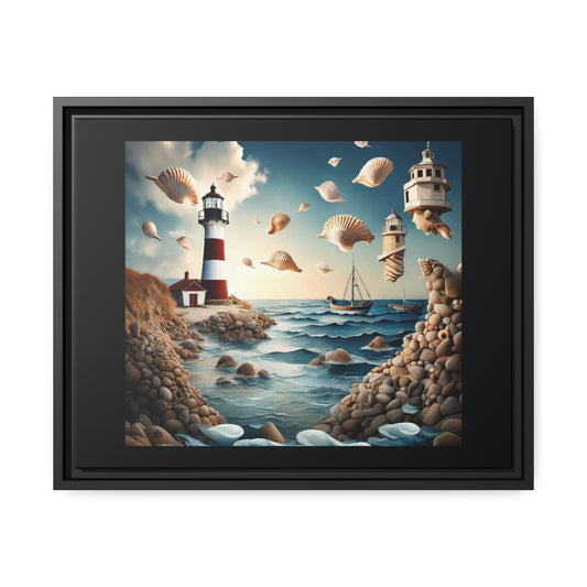 "Dreamscapes of Cape Cod" Matte Canvas, Black Frame, 20 x 16 (Horizontal)