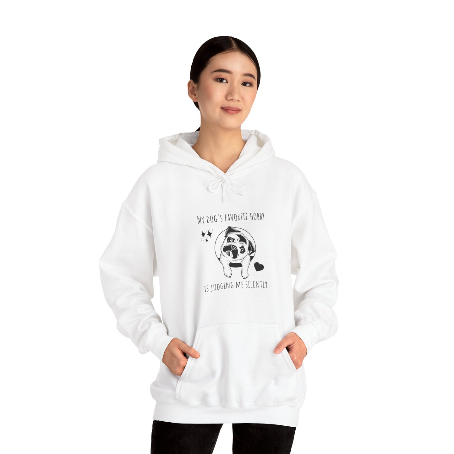 "The Silent Judge" Hooded Sweatshirt