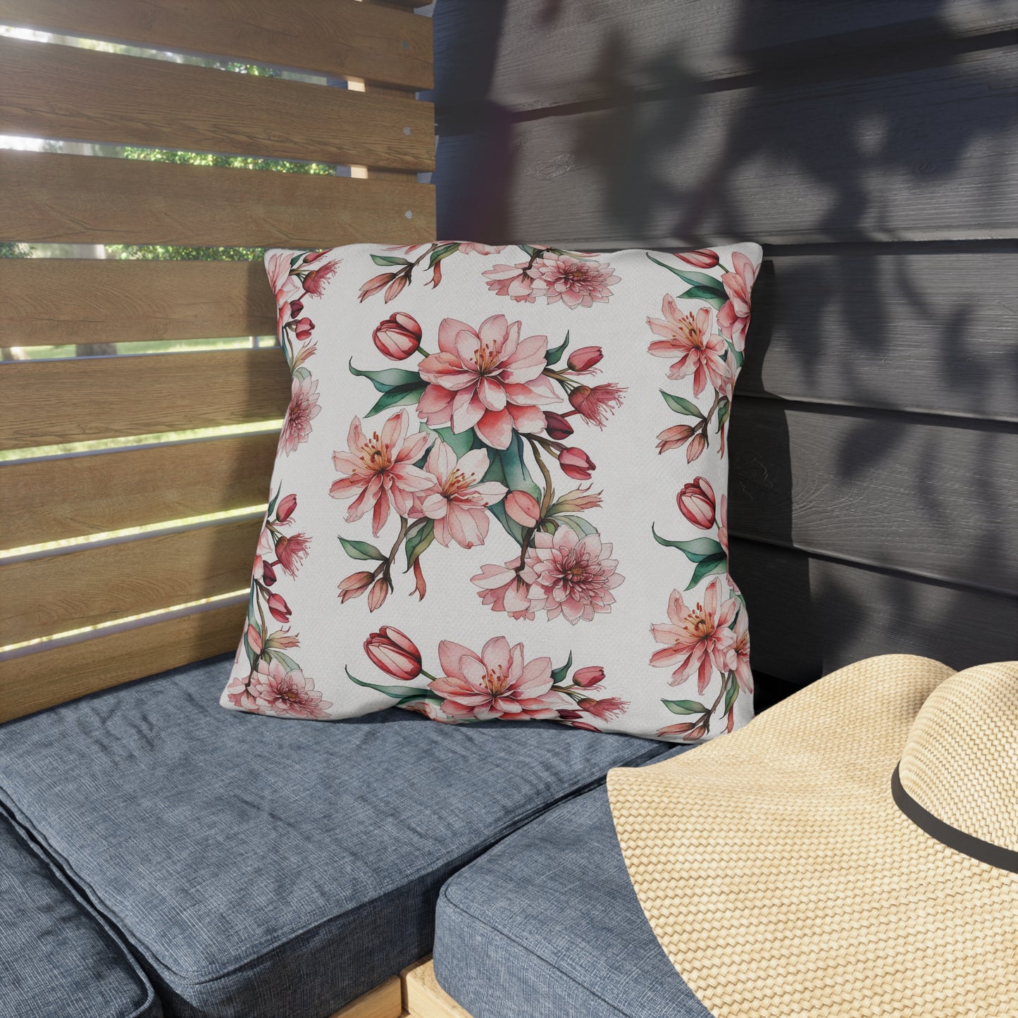 "Spring is in Bloom" Outdoor Pillow