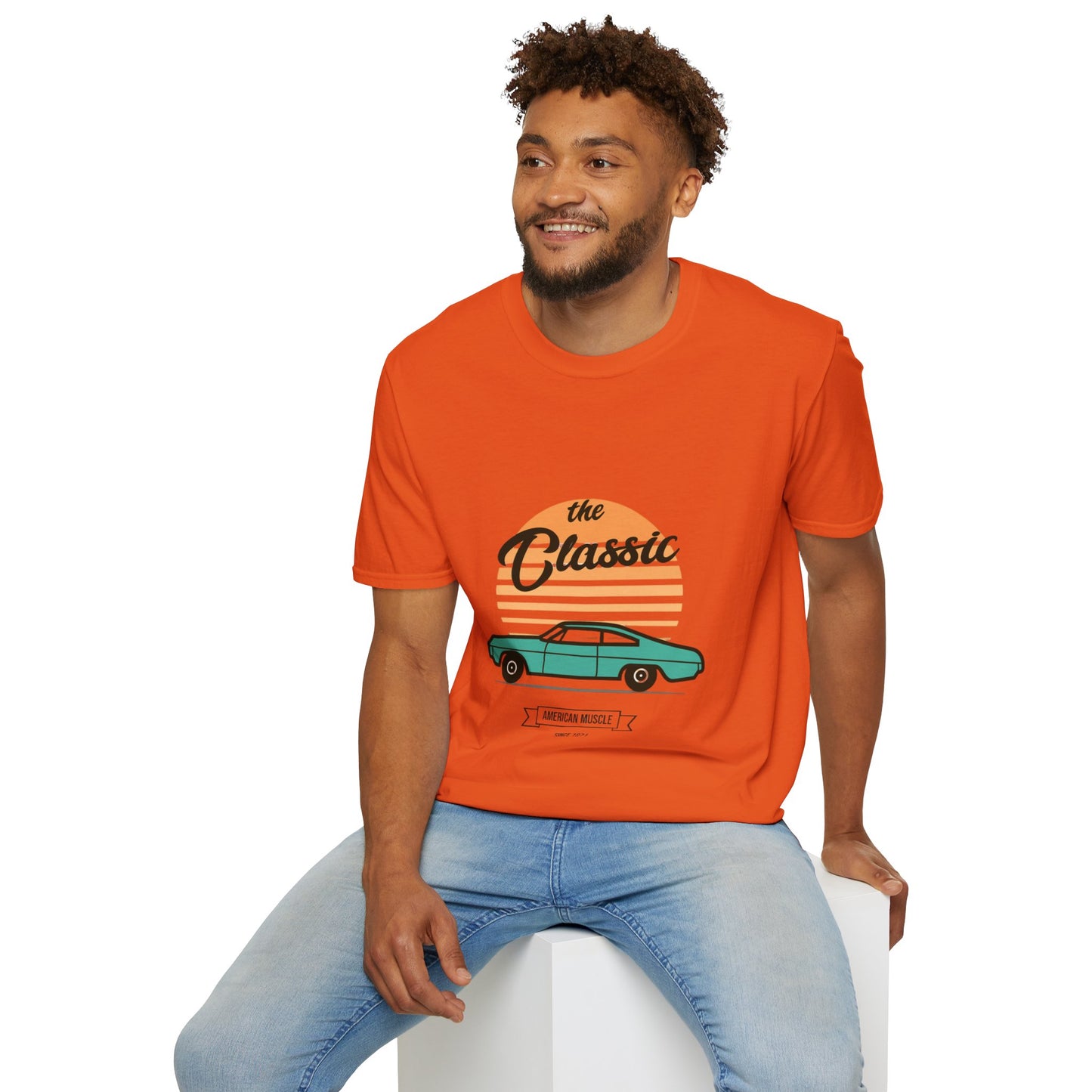 "Rev up that Classic Car" Retro Tee