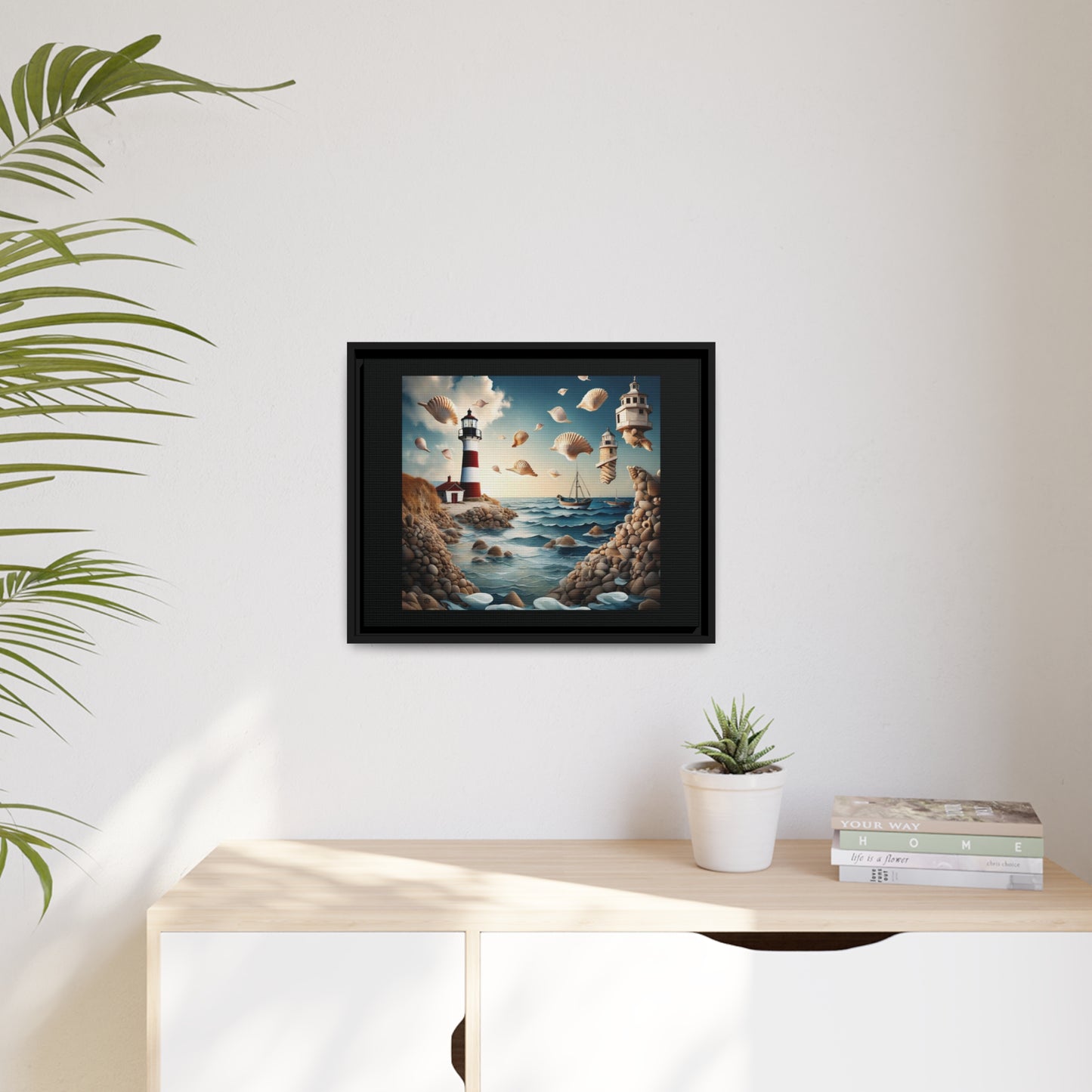 "Dreamscapes of Cape Cod" Matte Canvas, Black Frame, 20 x 16 (Horizontal)